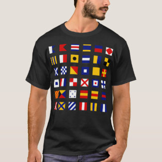 Nautical Flaggor Classic TShirt T Shirt
