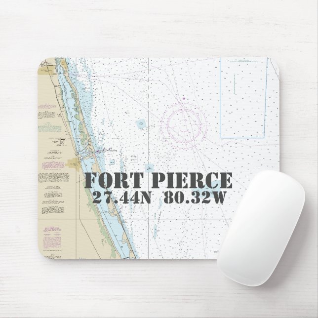 Nautical Fort Pierce Florida Latitude Longitud Musmatta (Med mus)