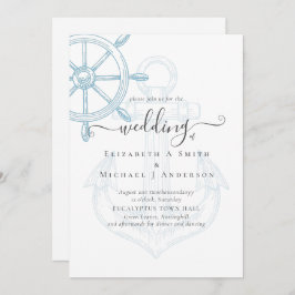 Nautical Fraktas Wheel Bröllop