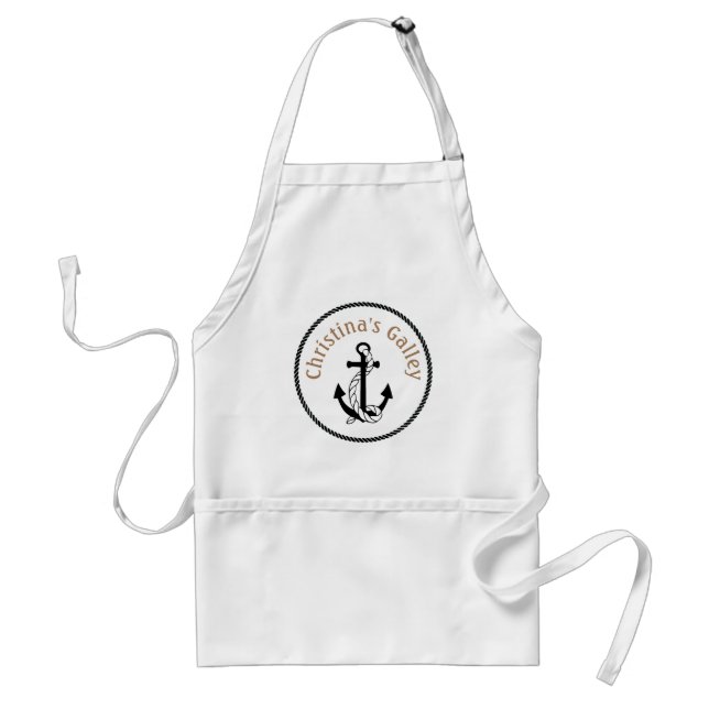 Nautical Galley Apron Förkläde (Framsidan)