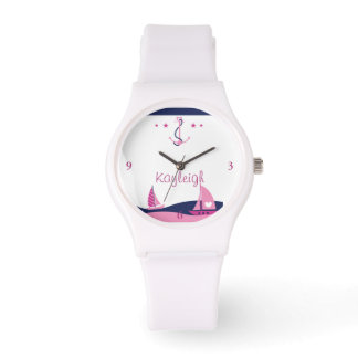 Nautical Girl Personlig Watch Armbandsur