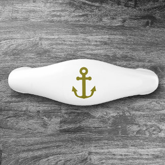 Nautical Guld Anchor Handtag