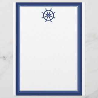 Nautical Helm Letterhead