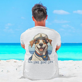 Nautical Hund Gifts for Boat Owners Sailors Boater T Shirt