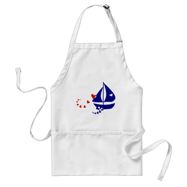 Nautical Kärlek Förkläde (Framsidan)