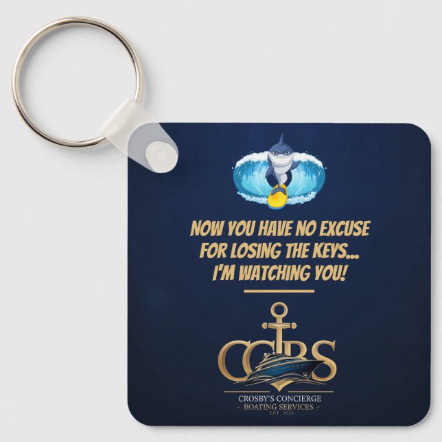 Nautical Keychain Nyckelring (Framsida)