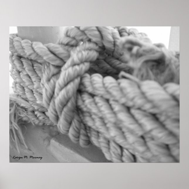 Nautical Knot #1 Poster (Framsidan)
