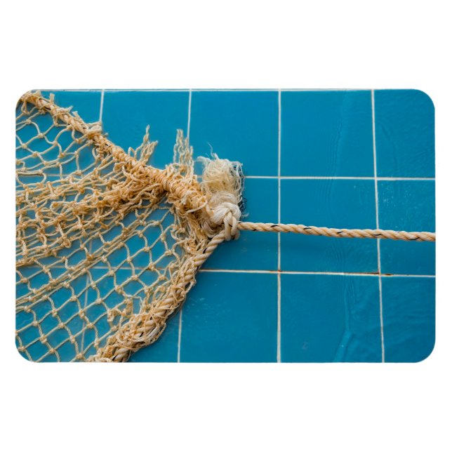 Nautical Knot & Bassäng Tiles Magnet (Horisontell)