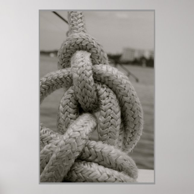 Nautical Knot Poster (Framsidan)