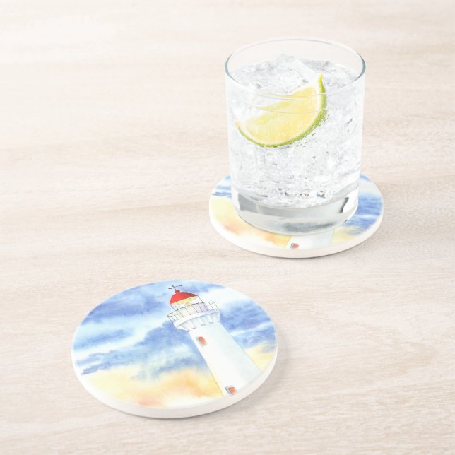 Nautical Lighthouse-bergen Underlägg (Sidan)