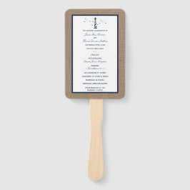 Nautical Lighthouse Burlap Bröllop-samlingen