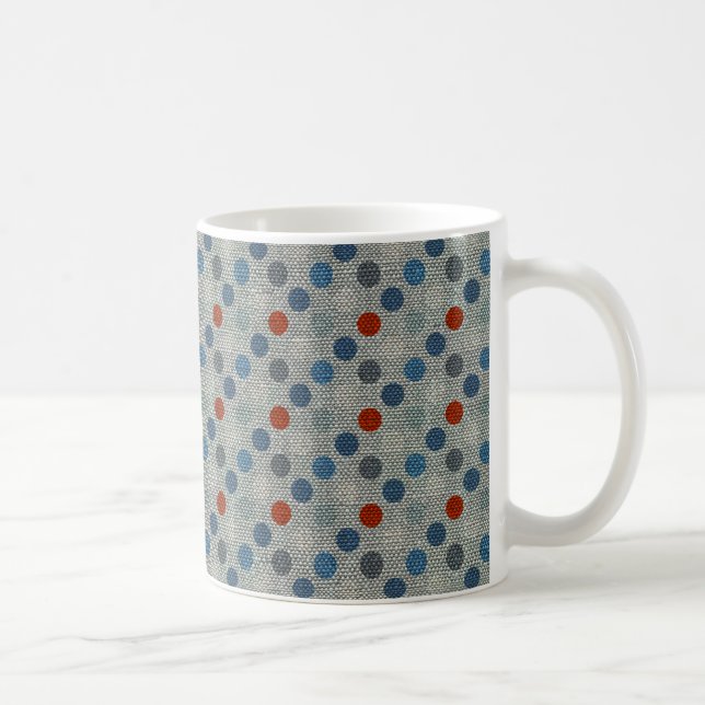 Nautical Linen Dots Kaffemugg (Höger)