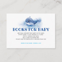 Nautical Little Whale Bokar för Baby