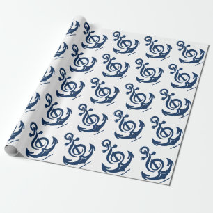 Nautical Melody Anchor Presentpapper