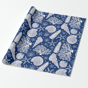 Nautical Mönster Presentpapper