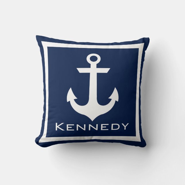 Nautical Namn Kudde (Framsida)