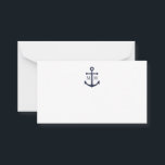 Nautical Navy Blue Anchor Bröllop Rådkort<br><div class="desc">Lägg till en snyggt till ditt nautiska bröllop med det här klassiska styrkortet för marinblåankaret bröllop. Designad med en fyrkantig fyrkantsillustration har den personlig brud och groom monogram, anpassningsbar i ett marint blått serif-teckensnitt på vit bakgrund. Perfekt för nautiska eller strandnära bröllop, babyduschar, födelsedagar, möhippor, möhippor och andra särskilda tillfällen....</div>