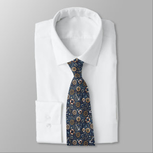 Nautical Neck Tie Slips