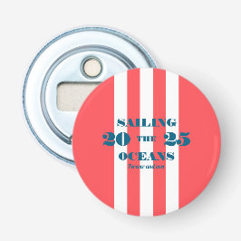 Nautical Party Button Bottle Opener Flasköppnare