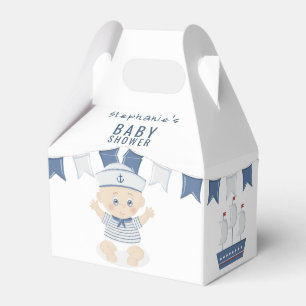 Nautical Pojke Baby Shower Presentaskar