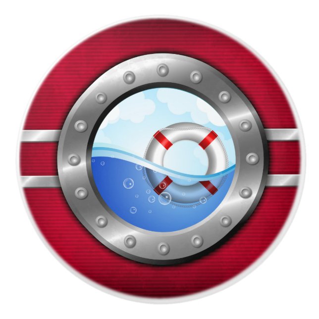 Nautical Porthole Drawer Knobs Knopp (Framsidan)