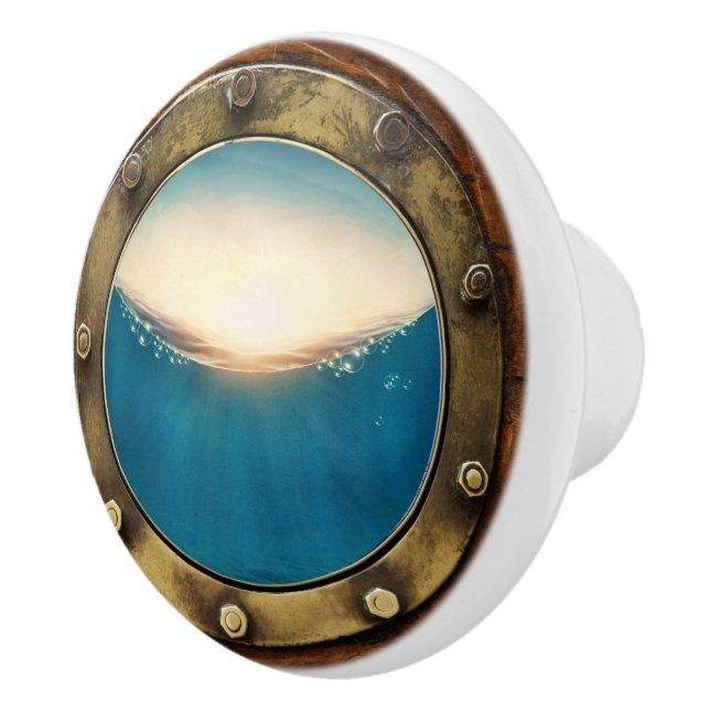 Nautical Porthole Drawer Knobs Knopp (Höger)
