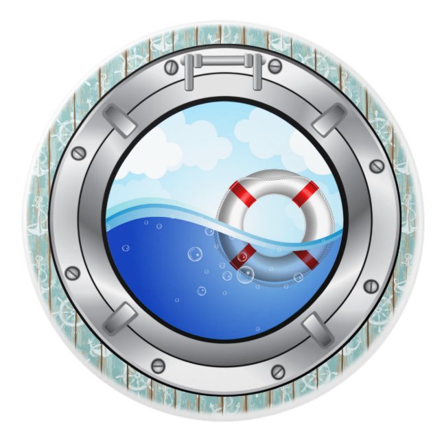 Nautical Porthole Drawer Knobs Knopp (Framsidan)