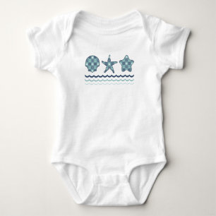 Nautical Quilt Barn och Baby Shirt Tröja