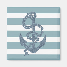 Nautical Rand Anchor Magnet