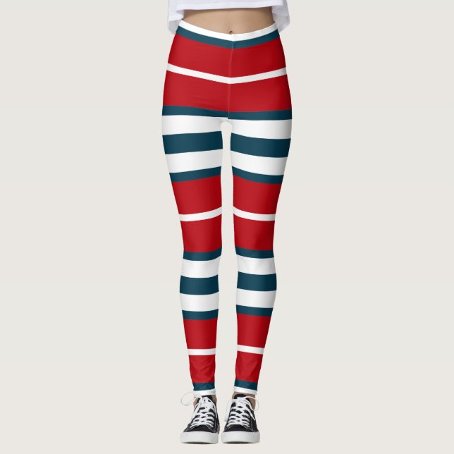 Nautical rand leggings (Framsida)
