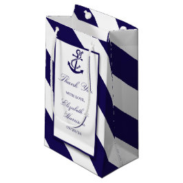 Nautical Rand & Navy Blue Anchor Bröllop