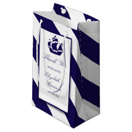 Nautical Rand & Navy Blue Frakt Bröllop