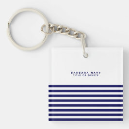 Nautical Rand Navy Blue Trendig Snyggt 8 Ränder