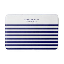 Nautical Rand Navy Blue Trendig Snyggt 8 Ränder