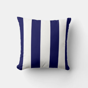 Nautical Rand Wide VÄLJ DIN BAKGRUND FÄRG Kudde