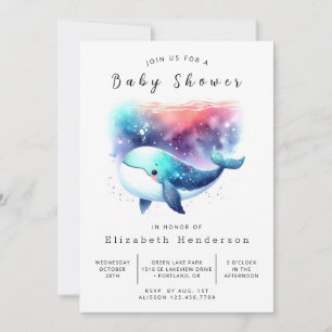 Nautical Redigerbar Val Babyshower Inbjudningar