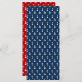 Nautical Reversible Design Bookmark