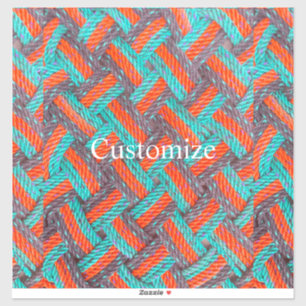Nautical Rope Mat Thunder_Cove Klistermärken