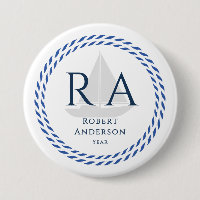 Nautical Rope Monogram White