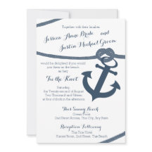 Nautical Rope och Anchor Bröllop