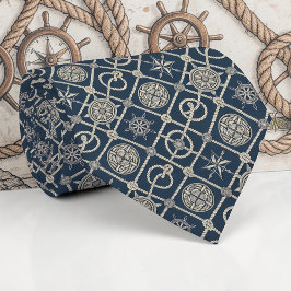 Nautical Ropes Custom Necktie Slips