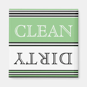 Nautical Sage Grönt Dishwasher Magnet