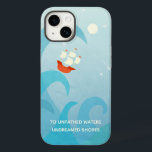 Nautical Sailing Boat Quote Fodral-Mate iphone cas<br><div class="desc">Till opaterat vatten,  omdöpt till stränder. Lite Shakespeare för att inspirera dig. En frakt sitter ovanpå en havsvåg under himlar av stjärnor. Perfekt för sjömän,  resenärer och äventyrare överallt. Ändra eller ta bort offerten för anpassning.</div>