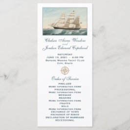 Nautical Sailing Clipper-Frakt | BRÖLLOPSPROGRAM Program