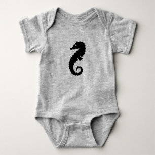 Nautical SEAHORSE silhouette T Shirt
