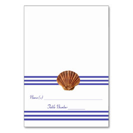 Nautical Seashell - eskort Bordsnummer
