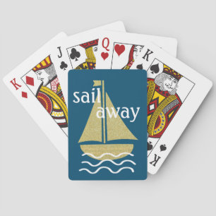 Nautical Segelbåt Casinokort