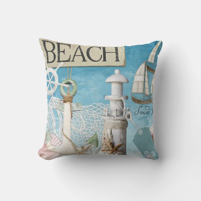 Nautical Series Design 10 Kudde (Framsida)
