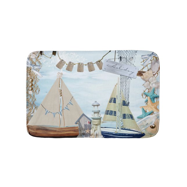 Nautical Series Design 4 Badrumsmatta (Framsidan)