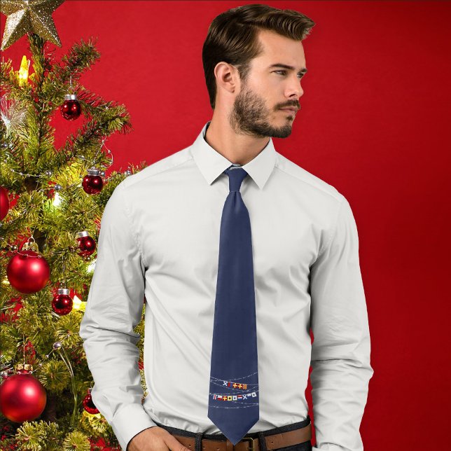 #Nautical Signal Flagga Merry #jul | Blå flotta Slips (Skapare uppladdad)